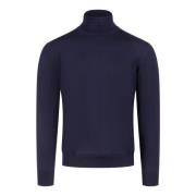 Blauwe Sweater Collectie Barba , Blue , Heren