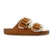 Sandalen Arizona Bold Shearling Birkenstock , Brown , Heren