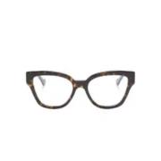 Moderne Optische Bril Gucci , Brown , Dames