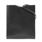 Pre-owned Leather crossbody-bags Hermès Vintage , Black , Dames