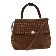 Pre-owned Leather handbags Bally Pre-owned , Brown , Dames