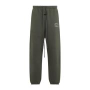 Militaire Fleece Essential Sweatpant Fear Of God , Green , Heren