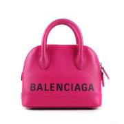 Pre-owned Leather balenciaga-bags Balenciaga Vintage , Pink , Dames