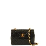 Pre-owned Fabric chanel-bags Chanel Vintage , Black , Dames