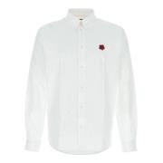 Witte Bloemenoverhemd Kenzo , White , Heren