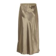 Bruine Rok Regular Fit Max Mara , Brown , Dames