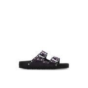 Sandalen Arizona Studs Rand Birkenstock , Purple , Dames