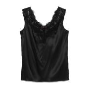 Stijlvolle TOP voor vrouwen Ermanno Scervino , Black , Dames