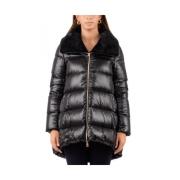 Dames Puffer Jas Herno , Black , Dames