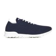 Blauwe Sneakers voor Mannen Aw24 Kiton , Blue , Heren