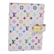 Pre-owned Canvas home-office Louis Vuitton Vintage , White , Dames