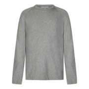 Grijze Crew-neck Sweatshirt Aw24 James Perse , Gray , Heren