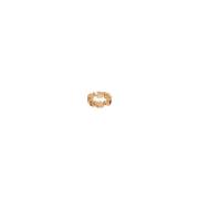 Logo Ontwerp Gouden Ring Versace , Yellow , Dames