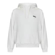 Witte Katoenen Hoodie Aw24 Ermenegildo Zegna , White , Heren