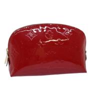 Pre-owned Leather louis-vuitton-bags Louis Vuitton Vintage , Red , Dam...