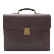 Pre-owned Leather louis-vuitton-bags Louis Vuitton Vintage , Brown , H...