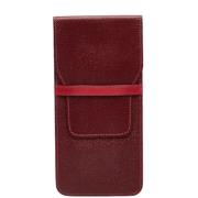 Pre-owned Leather home-office Hermès Vintage , Red , Dames