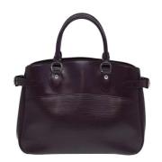 Pre-owned Leather louis-vuitton-bags Louis Vuitton Vintage , Purple , ...