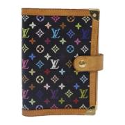 Pre-owned Canvas wallets Louis Vuitton Vintage , Black , Dames