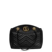 Pre-owned Leather gucci-bags Gucci Vintage , Black , Dames