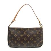 Pre-owned Canvas louis-vuitton-bags Louis Vuitton Vintage , Brown , Da...