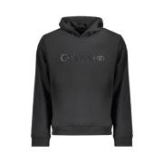 Zwarte Polyester Pullover | Stijl: Schwarzer Calvin Klein , Black , He...