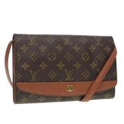 Pre-owned Canvas louis-vuitton-bags Louis Vuitton Vintage , Brown , Da...