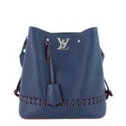 Pre-owned Leather louis-vuitton-bags Louis Vuitton Vintage , Blue , Da...