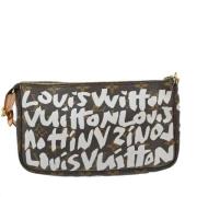 Pre-owned Canvas louis-vuitton-bags Louis Vuitton Vintage , Brown , Da...