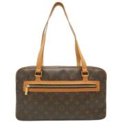 Pre-owned Canvas louis-vuitton-bags Louis Vuitton Vintage , Brown , Da...