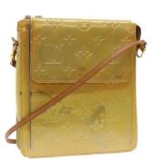 Pre-owned Leather louis-vuitton-bags Louis Vuitton Vintage , Yellow , ...