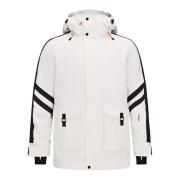 Technische Ski Hoodie Jas Perfect Moment , White , Heren