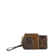 Pre-owned Canvas louis-vuitton-bags Louis Vuitton Vintage , Brown , Da...