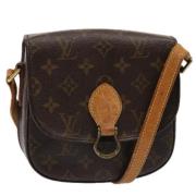 Pre-owned Canvas louis-vuitton-bags Louis Vuitton Vintage , Brown , Da...