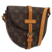 Pre-owned Canvas clutches Louis Vuitton Vintage , Brown , Dames