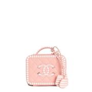 Pre-owned Leather chanel-bags Chanel Vintage , Pink , Dames