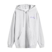 Grijze Zip Hoodie Herfst/Winter 2024 Stan Ray , Gray , Heren