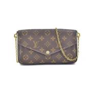 Pre-owned Canvas louis-vuitton-bags Louis Vuitton Vintage , Brown , Da...