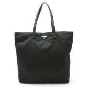 Pre-owned Canvas totes Prada Vintage , Black , Dames