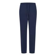 Blauwe elastische taillebroek met Pony-borduursel Polo Ralph Lauren , ...