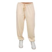 Ivoor Broek Elegante Stijl Patrizia Pepe , Beige , Dames