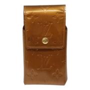 Pre-owned Leather home-office Louis Vuitton Vintage , Brown , Unisex