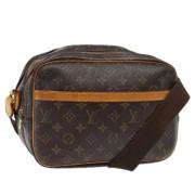 Pre-owned Canvas shoulder-bags Louis Vuitton Vintage , Brown , Dames