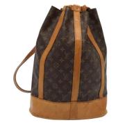 Pre-owned Canvas louis-vuitton-bags Louis Vuitton Vintage , Brown , Da...