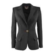 Jackets Elisabetta Franchi , Black , Dames