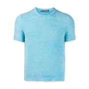 Klassieke Crew Neck Sweater Acne Studios , Blue , Heren