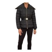 Stijlvolle Jas voor Vrouwen Elisabetta Franchi , Black , Dames