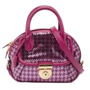 Pre-owned Leather handbags Salvatore Ferragamo Pre-owned , Pink , Dame...