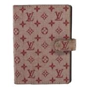 Pre-owned Canvas home-office Louis Vuitton Vintage , Red , Dames