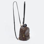 Pre-owned Leather backpacks Louis Vuitton Vintage , Brown , Dames